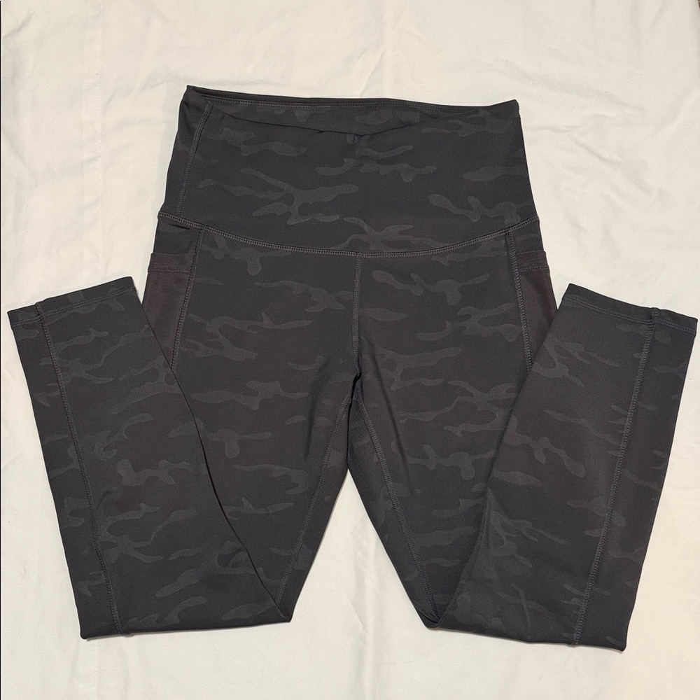 Grey Camouflage Leggings